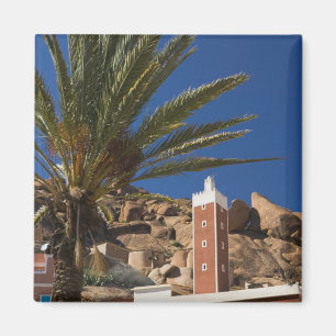 MAROKKO, Anti-Atlas, TAFRAOUTE Area: ADAI, rood Magneet