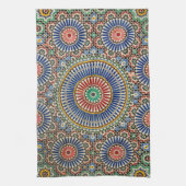 marokko - arabische mozaïekislam - religieus patro theedoek (Verticaal)