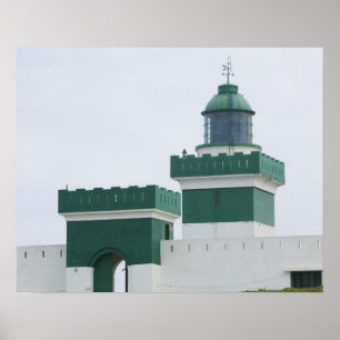MAROKKO, Atlantische kust, BEDDOUZA: Kaap Beddouza Poster