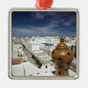 MAROKKO, Atlantische Kust, ESSAOUIRA: Hoge Uitzich Metalen Ornament