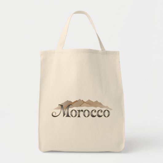 Marokko Atlasgebergte Tote Bag (Voorkant)