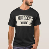 Marokko belt en ik moet naar het hemd. t-shirt (Voorkant)