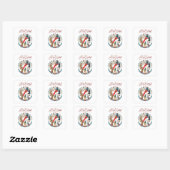 Marokko Breekt Nooit Vierkante Sticker (Vel)
