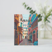 Marokko Briefkaart (Staand voorkant)