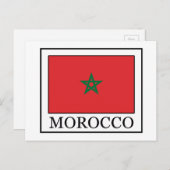 Marokko Briefkaart (Voorkant / Achterkant)