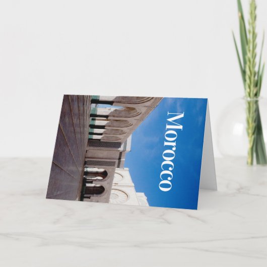 Marokko | Casablanca | Marokkaans voedsel | Straat Kaart (Voorkant)