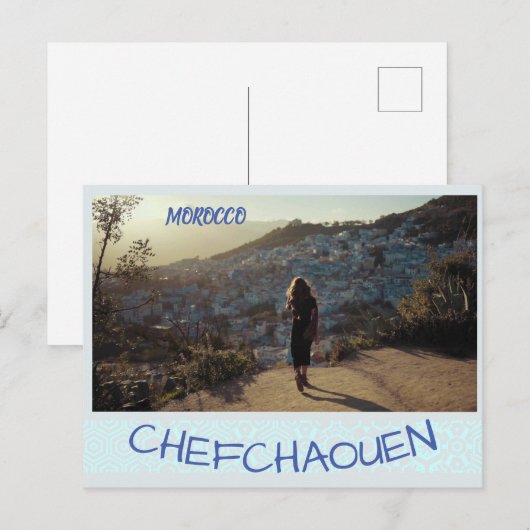 marokko chefchaouen briefkaart (Voorkant / Achterkant)