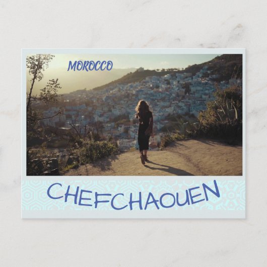 marokko chefchaouen briefkaart (Voorkant)