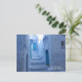 Marokko, Chefchaouen, de blauwe stad Briefkaart (Staand voorkant)