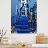 Marokko Chefchaouen Wall decor , Poster , afdrukke (Keuken)