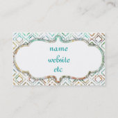 Marokko Clean Visitekaartje (Achterkant)