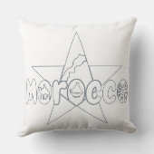 Marokko - De ster van cultuur en verandering Kussen (Achterkant)