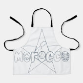 Marokko - De ster van cultuur en verandering Schort (Voorkant)