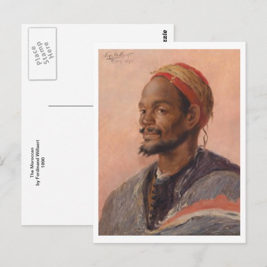 Marokko door Ferdinand Willaert Briefkaart (Voorkant / Achterkant)