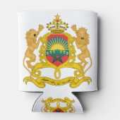 marokko embleem blikjeskoeler (Achterkant)