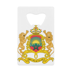 marokko embleem creditkaart flessenopener