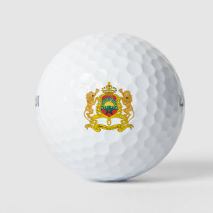 marokko embleem golfballen