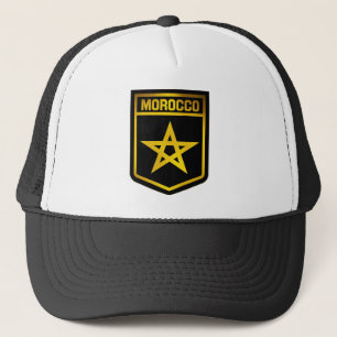 Marokko Emblem Trucker Pet