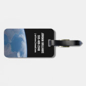 Marokko en Spanje. Bagagelabel (Achterkant horizontaal)