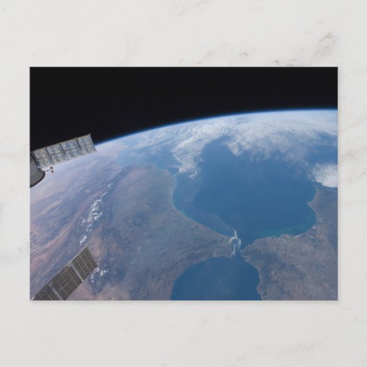 Marokko en Spanje. Briefkaart (Voorkant)