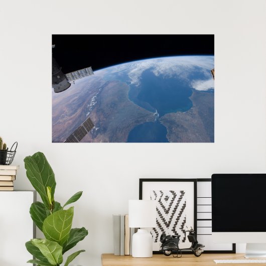 Marokko en Spanje. Poster (Thuiskantoor)