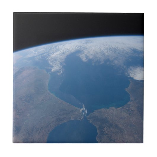 Marokko en Spanje. Tegeltje (Voorkant)