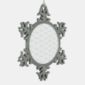 Marokko: Erfgoed overal Tin Sneeuwvlok Ornament (Links)
