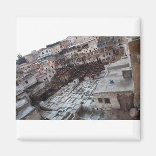 Marokko Fes Travel Fotografie Magneet