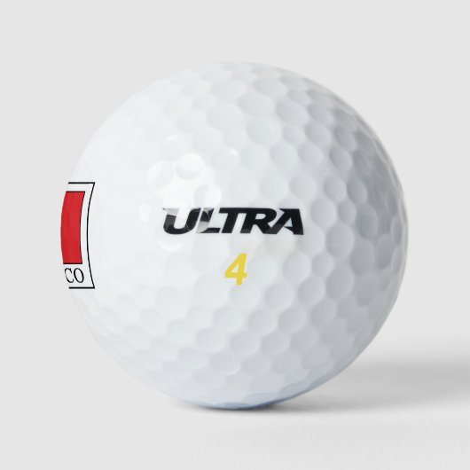 Marokko Golfballen (Logo)