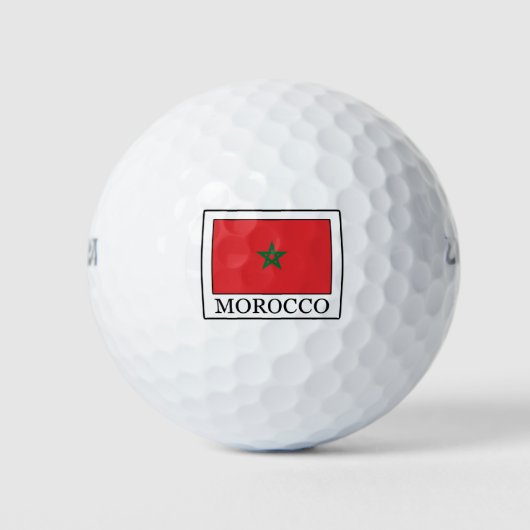 Marokko Golfballen (Voorkant)