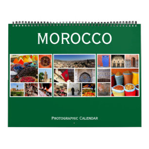 Marokko groot 2026 kalender