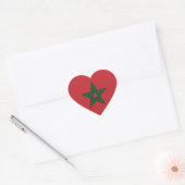 Marokko Hart Sticker (Envelop)