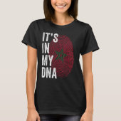 Marokko Het is in mijn DNA Moroccans Fingerprint M T-shirt (Voorkant)