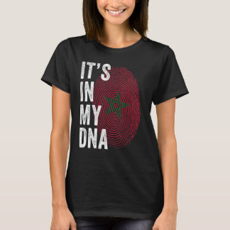 Marokko Het is in mijn DNA Moroccans Fingerprint M T-shirt