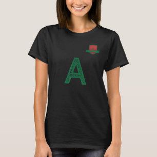 Marokko Human-Flag Group Kleding - Letter A Marokk T-shirt