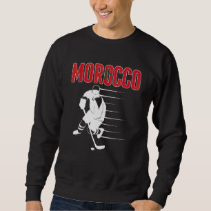 Marokko IJshockey   Marokkaans Hockeyteam Supporte Trui
