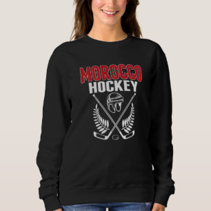 Marokko IJshockey Marokkaans Hockeyteam Supporte Trui