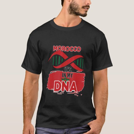 Marokko in mijn bloed t-shirt (Voorkant)