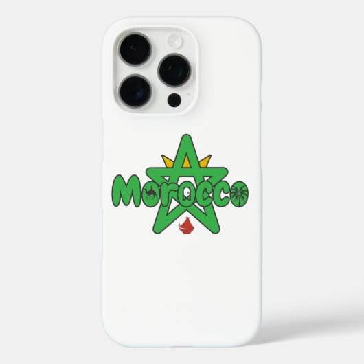 Marokko is een deur naar de geschiedenis, een slog Case-Mate iPhone case (Achterkant)