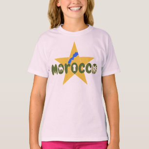 Marokko is een identiteit die met trots wordt door t-shirt