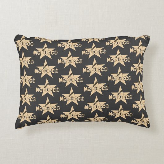 Marokko is trots op elk detail accent kussen (Voorkant)