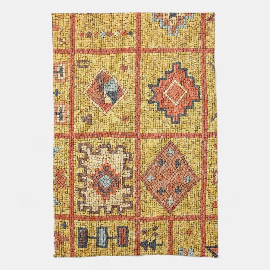 marokko - islam - architectuur marab - decoratie theedoek (Verticaal)