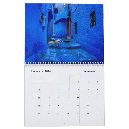 Marokko kalender (Jan 2026)