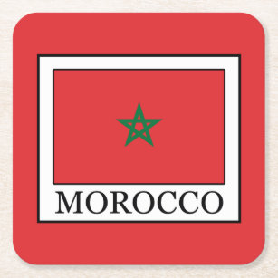 Marokko Kartonnen Onderzetters
