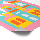 Marokko Kinder kamer decor Poster (Hoek)