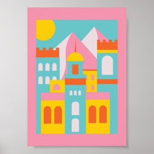 Marokko kinder kamer poster