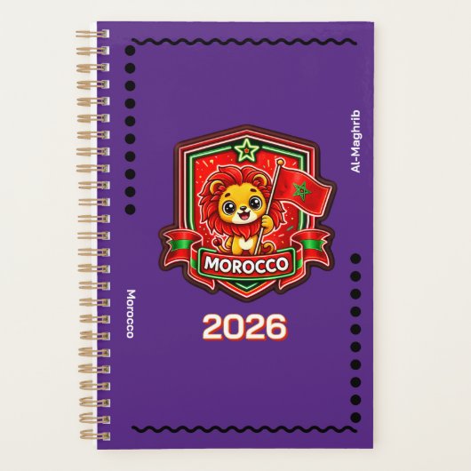 Marokko Kinderen Planner (Voorkant)