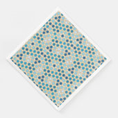 Marokko kleuren patroon servet (Hoek)