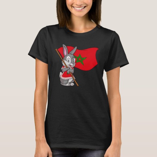 Marokko Konijn T-shirt (Voorkant)