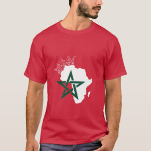 Marokko koning van Afrika T-shirt